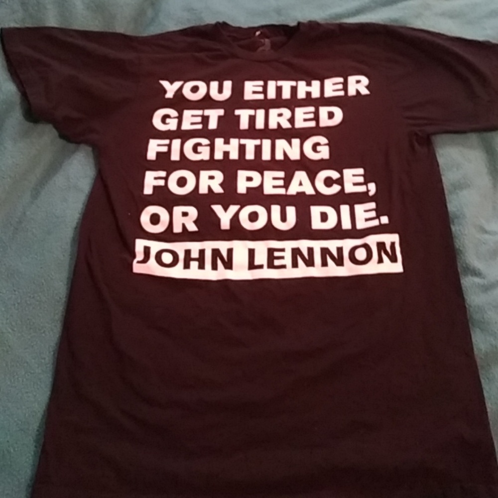 T shirt john Lennon quote